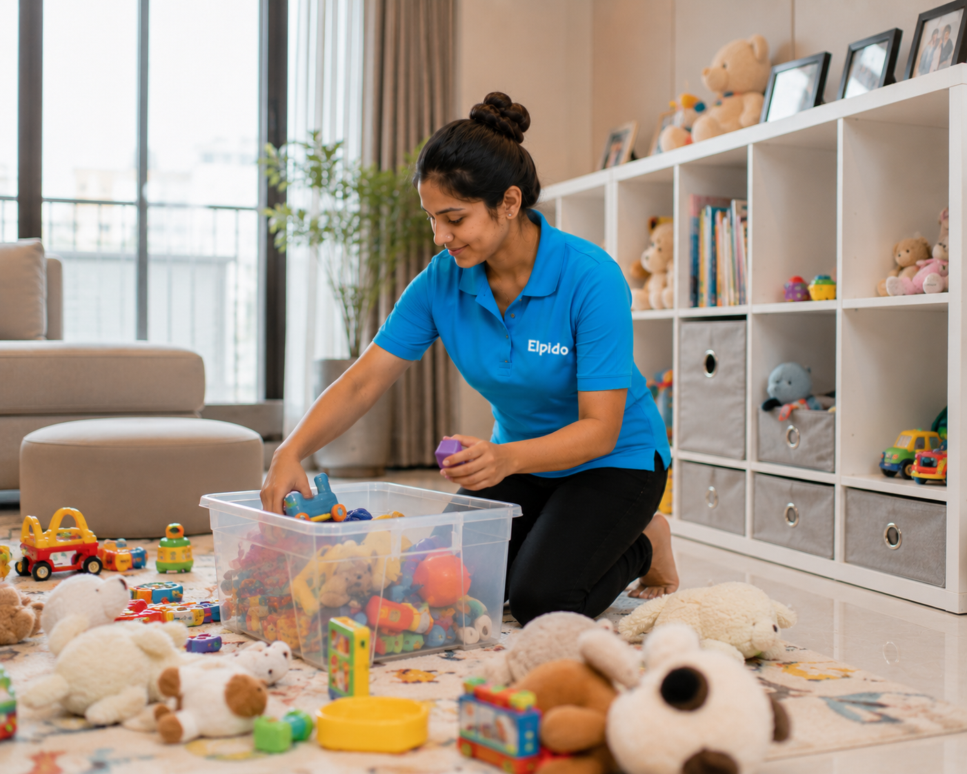Toy Cleaning and Organization